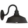 7_Franklin Iron Works Arnett 10 1/2" Black Outdoor Barn Lights Set of 2 more views