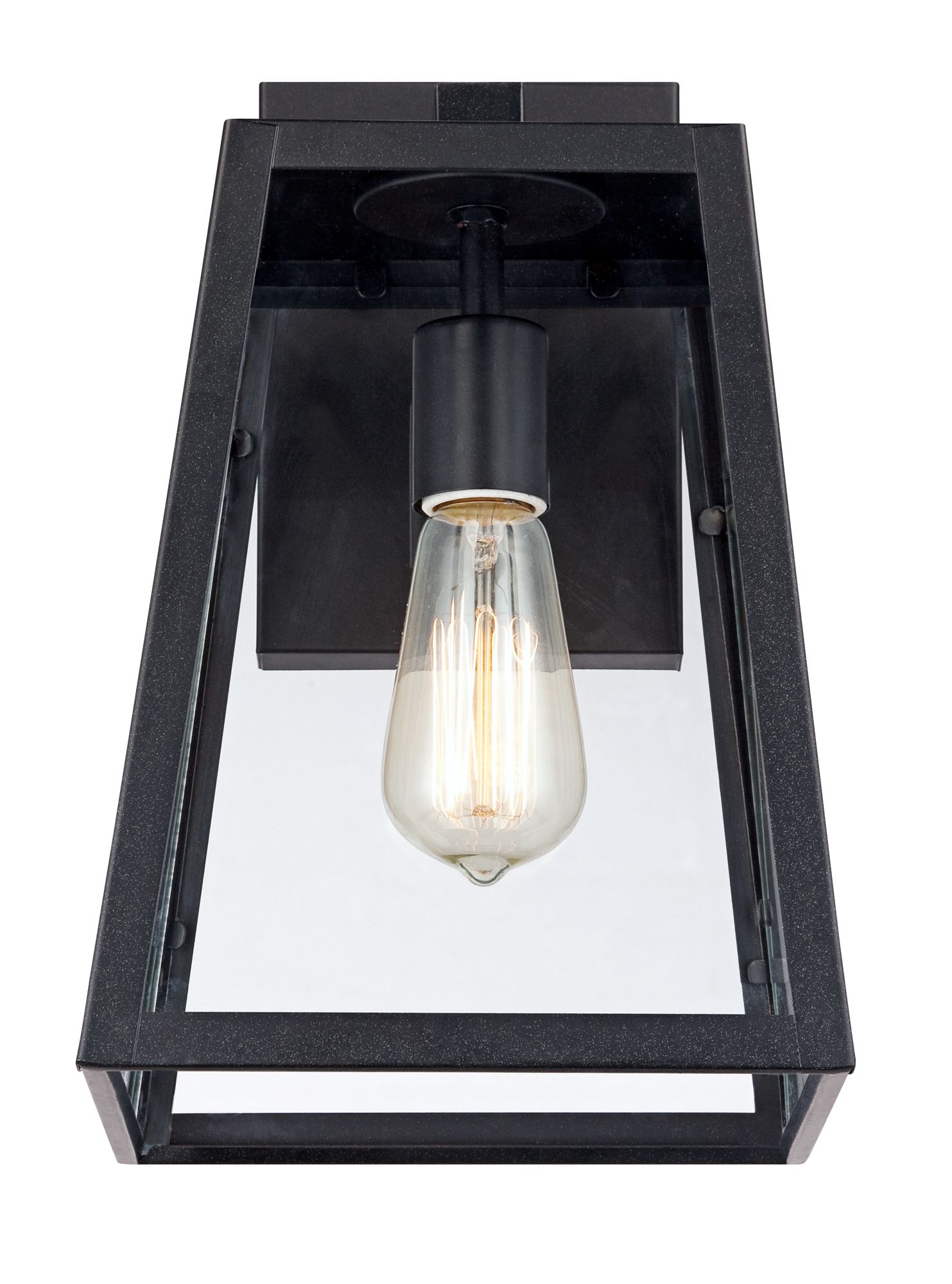 Image 6 Franklin Iron Works Arrington 13"H Mystic Black Wall Lights Set of 2 more views