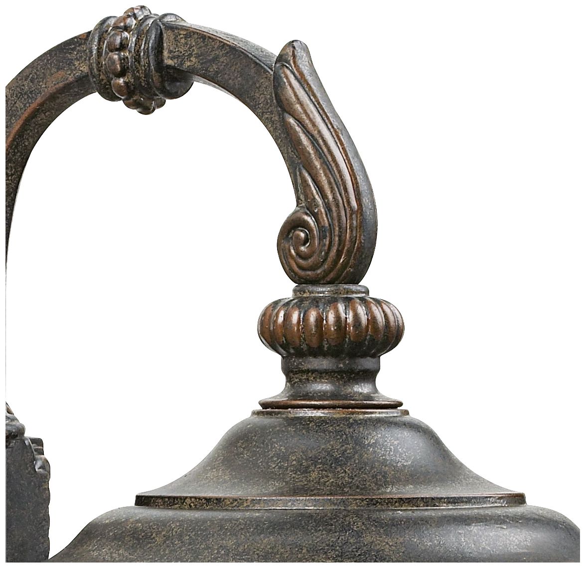 Image 3 Franklin Iron Works Bellagio 16 1/2" Bronze Downbridge Outdoor Wall Lt more views