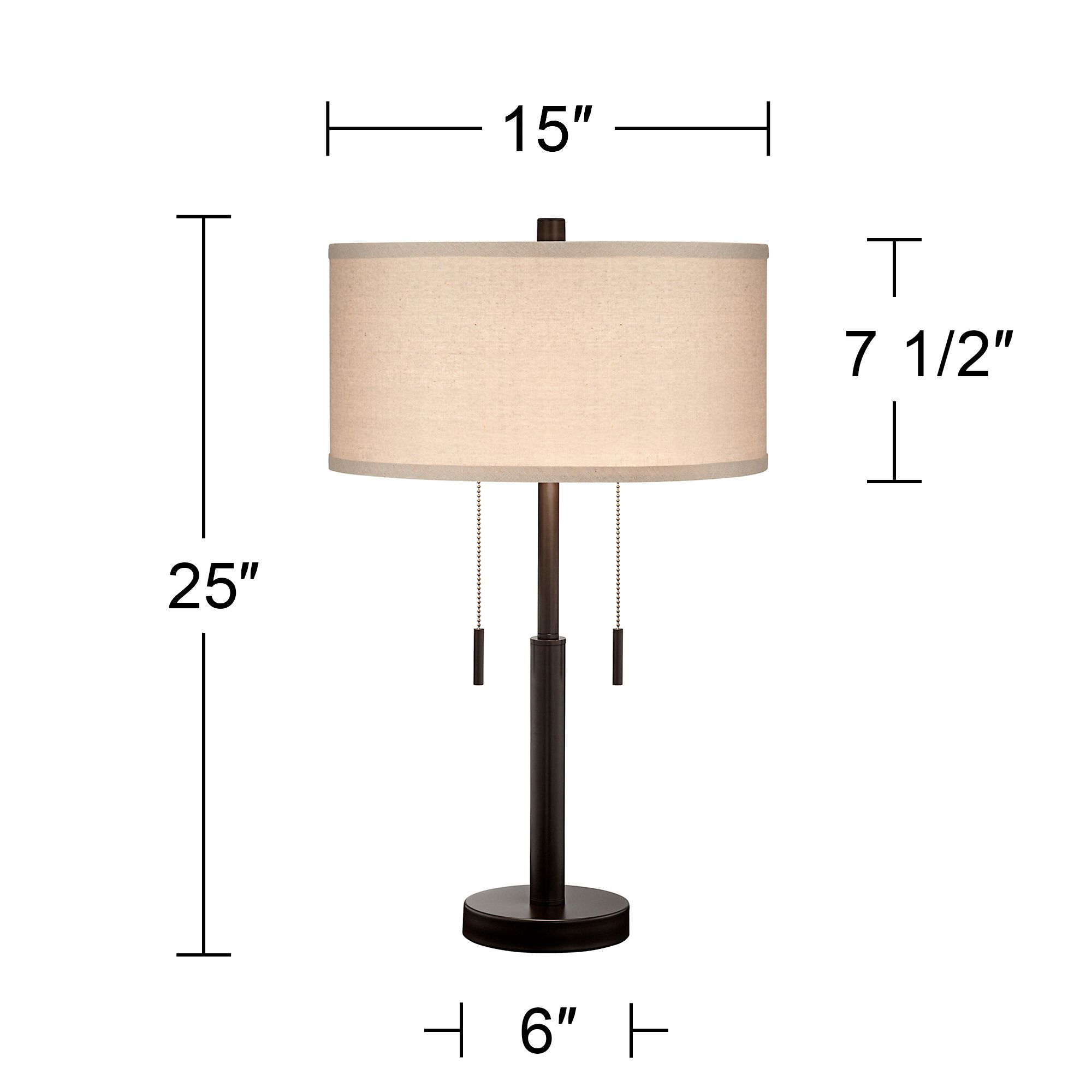 Bernie Set of 2 USB Lamps