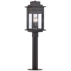 Franklin Iron Works Bransford 35 1/2&quot; Path Light with Low Voltage Bulb