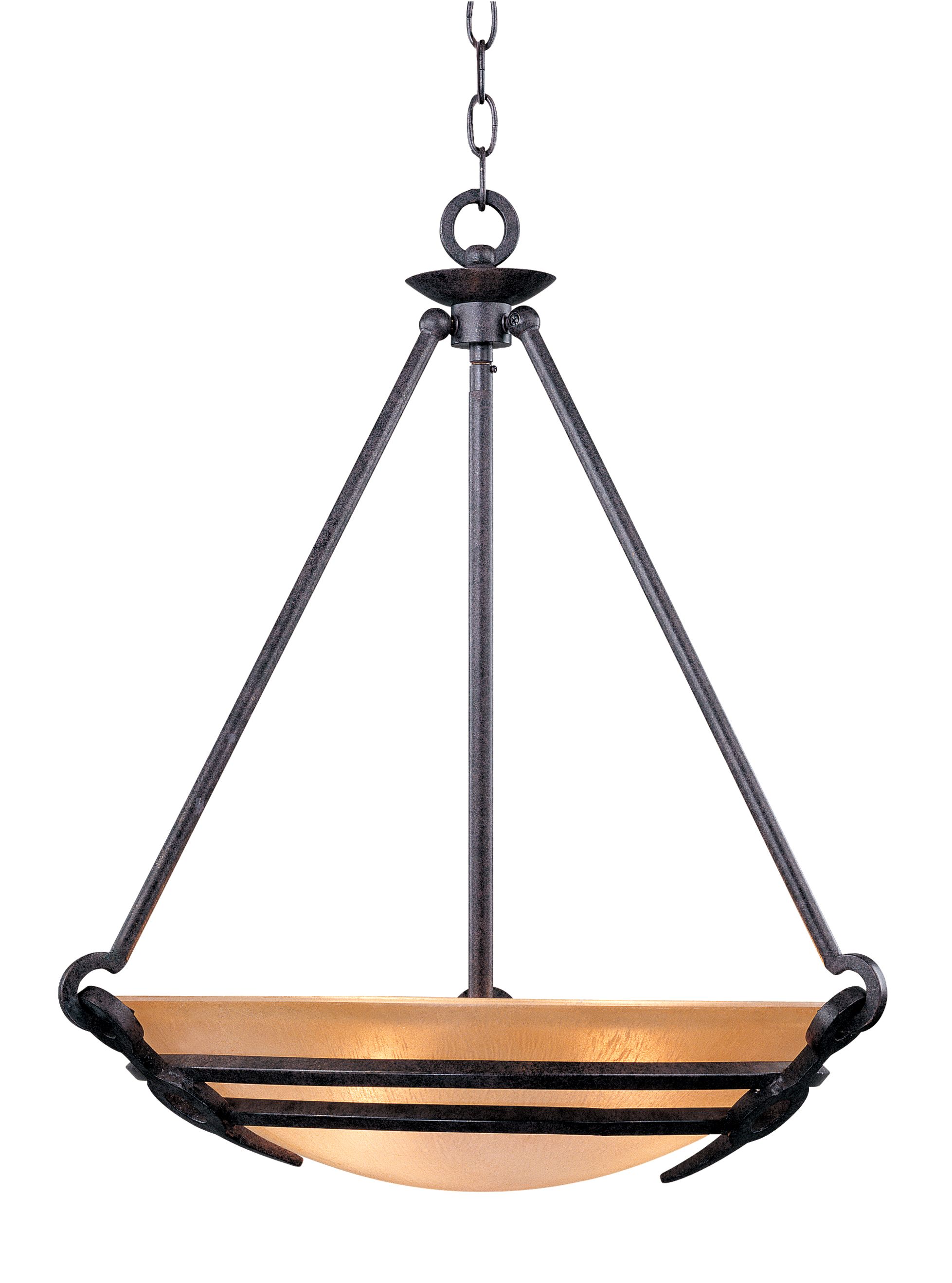 mission style pendant chandelier