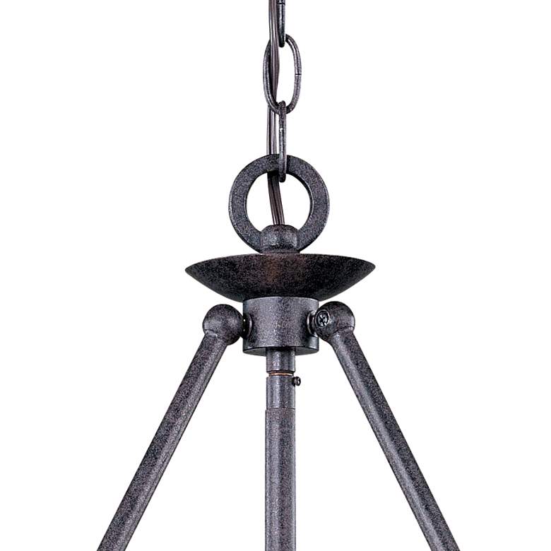 Image 4 Franklin Iron Works California Mission 22 1/2" Wide Pendant Chandelier more views