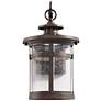 Thumbnail4 of Franklin Iron Works Callaway 11 1/2" Rustic Bronze LED Outdoor Light more views