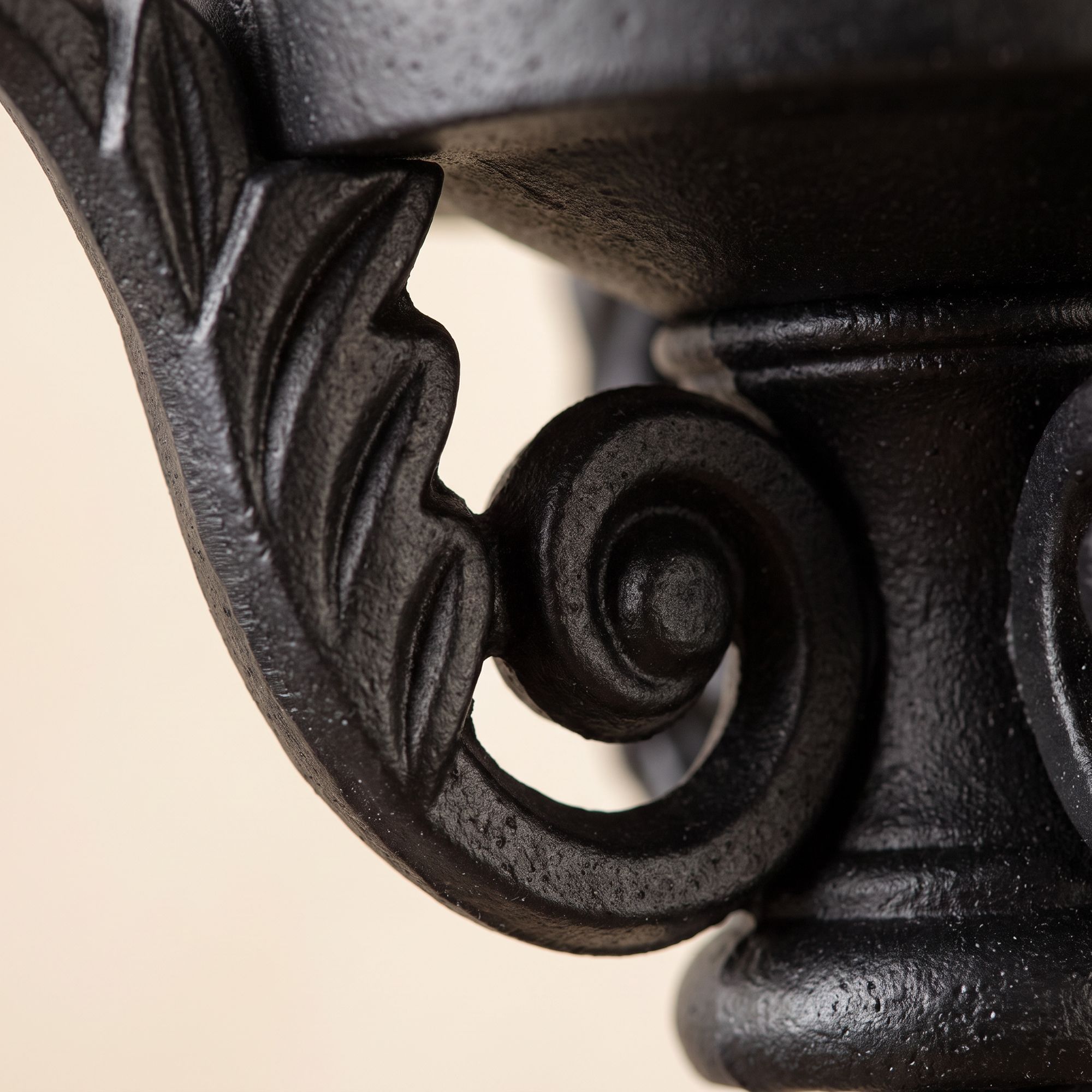 Image 6 Franklin Iron Works Casa Marseille 19" Black Scroll Outdoor Wall Light more views