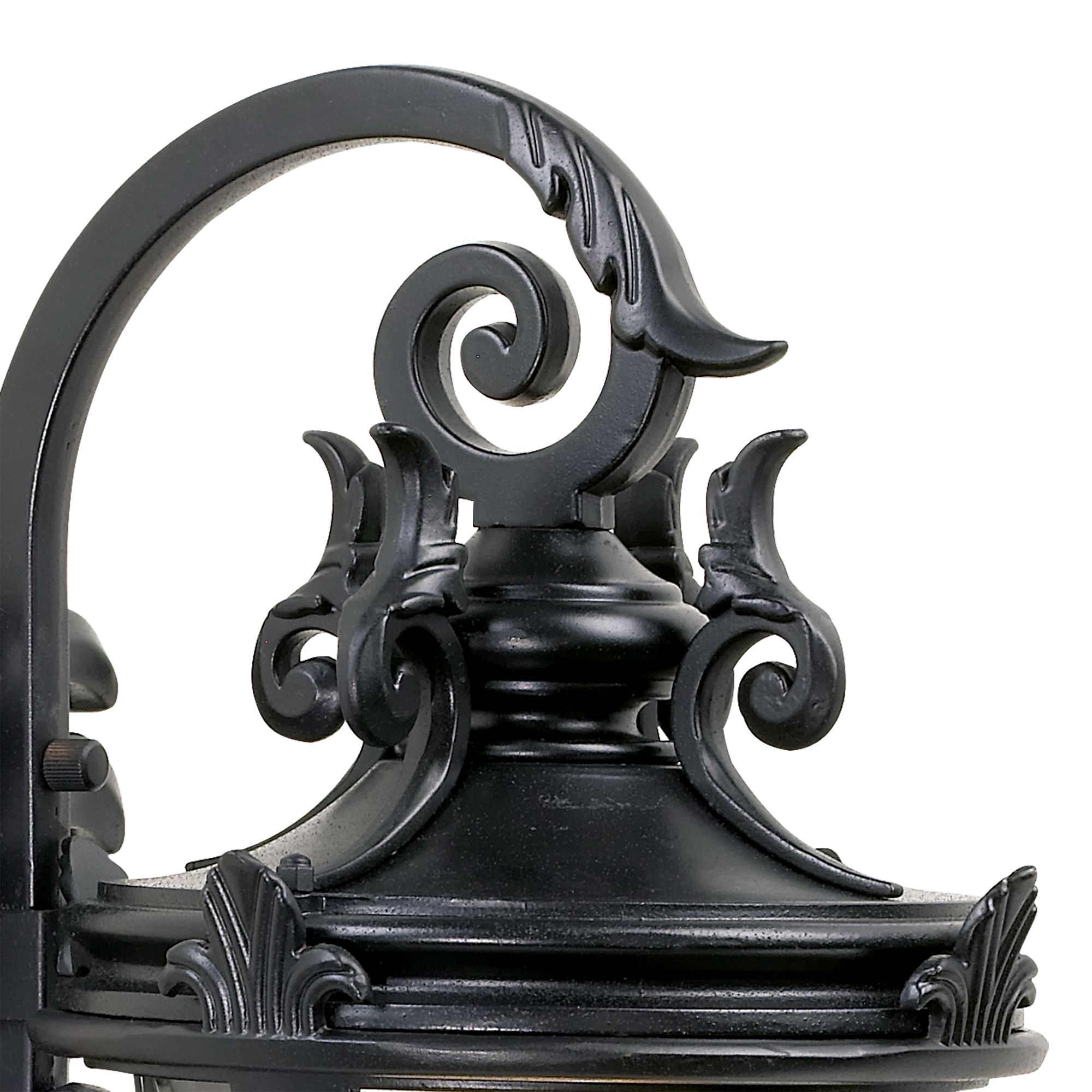Image 4 Franklin Iron Works Casa Marseille™ 21 1/2"H Black Outdoor Wall more views
