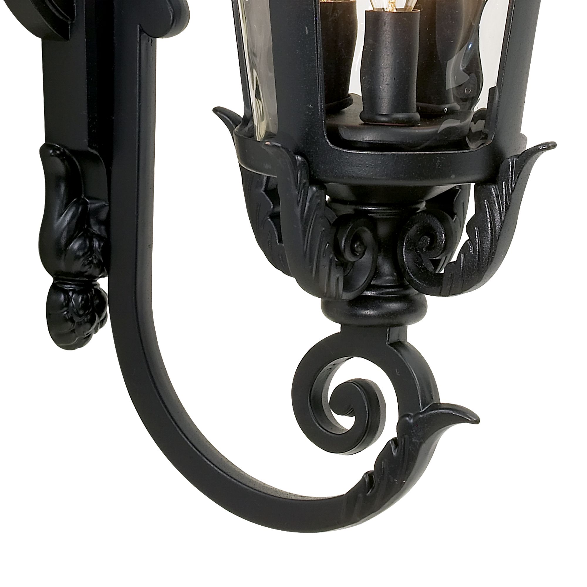 Image 6 Franklin Iron Works Casa Marseille™ 21 1/2"H Black Outdoor Wall more views
