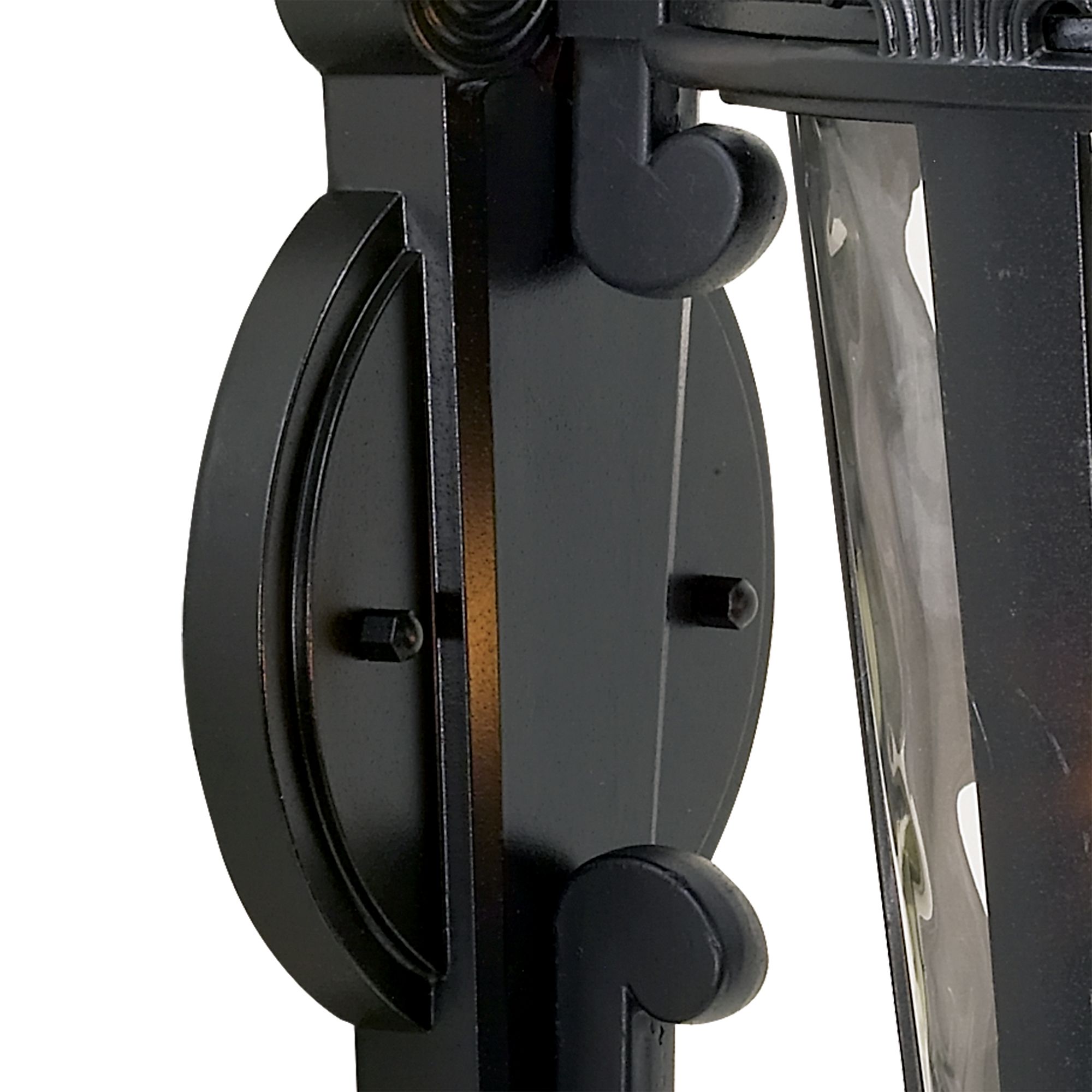 Image 7 Franklin Iron Works Casa Marseille™ 21 1/2"H Black Outdoor Wall more views