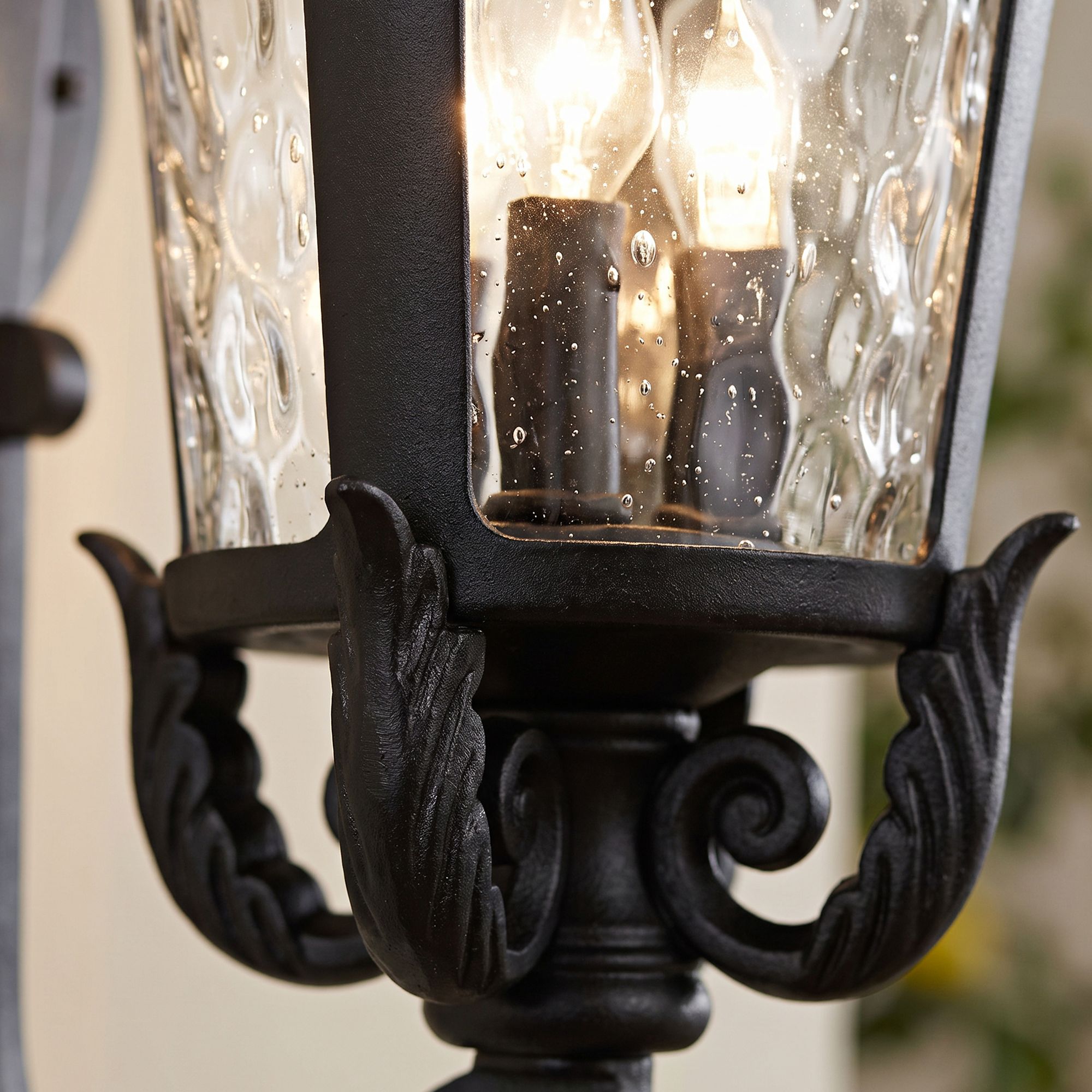 Image 4 Franklin Iron Works Casa Marseille 27 1/2"H Black Outdoor Wall Light more views