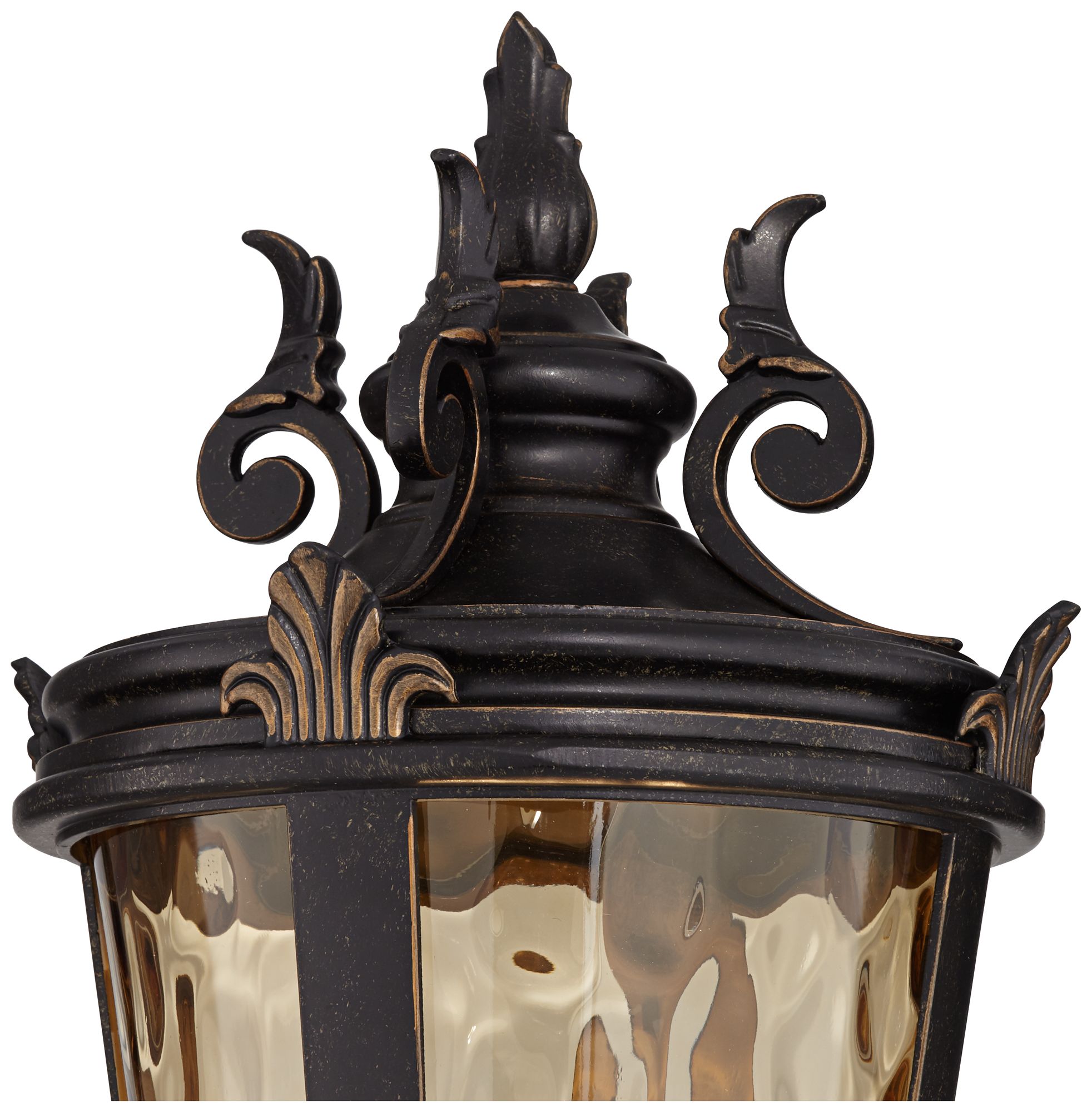 Image 3 Franklin Iron Works Casa Marseille 28" Bronze 4-Lt Outdoor Post Light more views