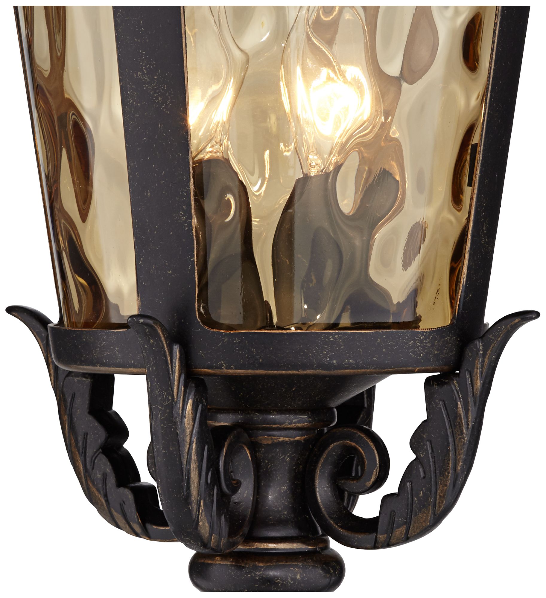 Image 4 Franklin Iron Works Casa Marseille 28" Bronze 4-Lt Outdoor Post Light more views