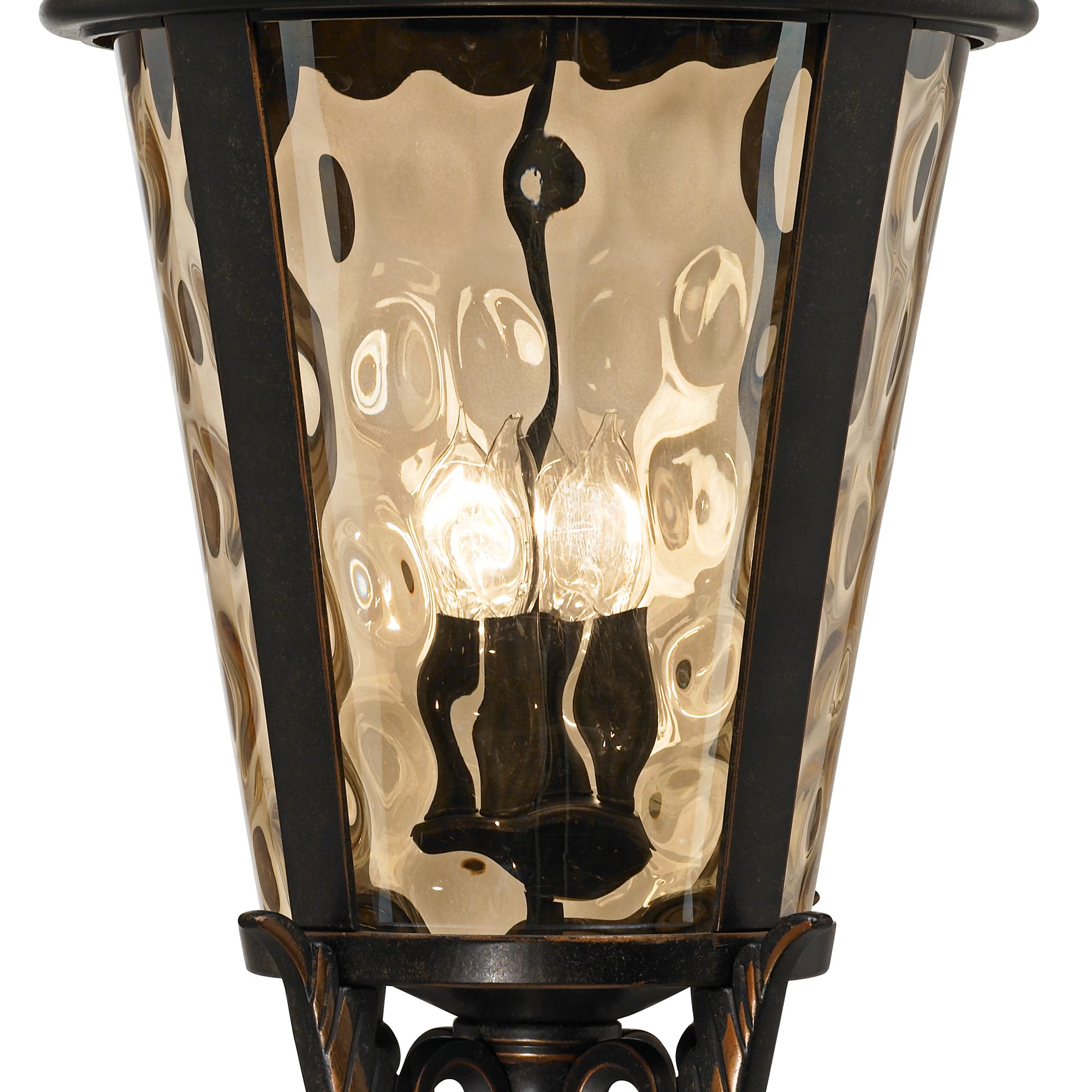 Image 4 Franklin Iron Works Casa Marseille 30"H Bronze Outdoor Hanging Light more views