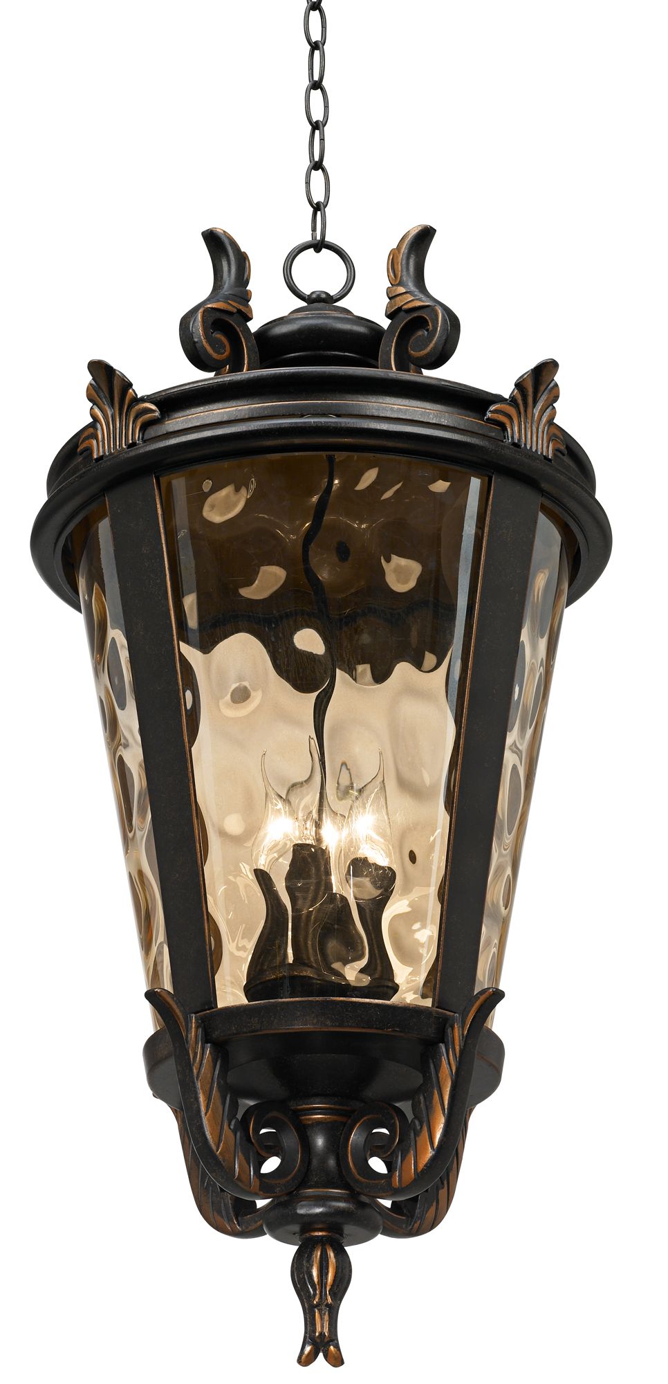Image 6 Franklin Iron Works Casa Marseille 30"H Bronze Outdoor Hanging Light more views