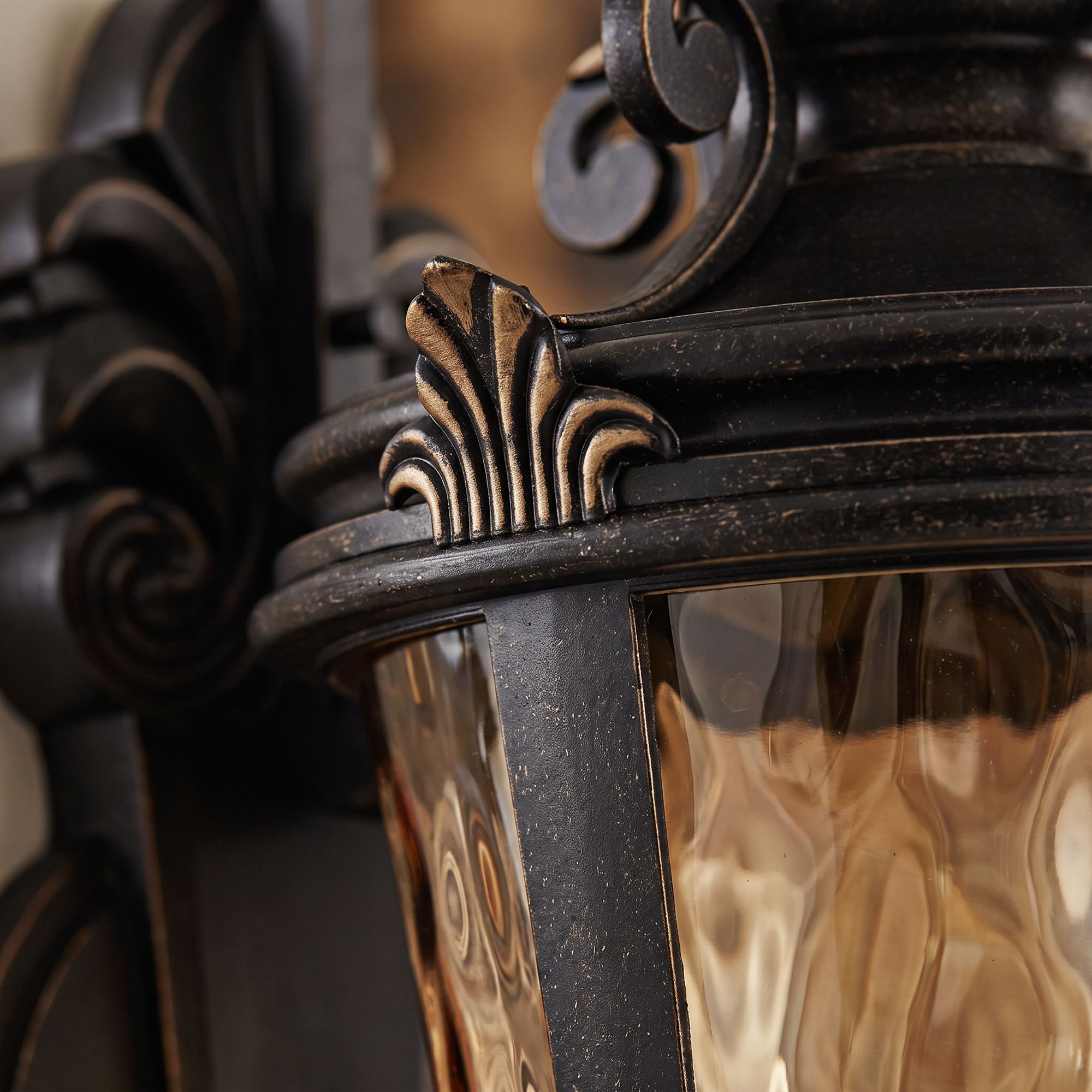 Image 5 Franklin Iron Works Casa Marseille 31" Large Bronze Outdoor Wall Light more views