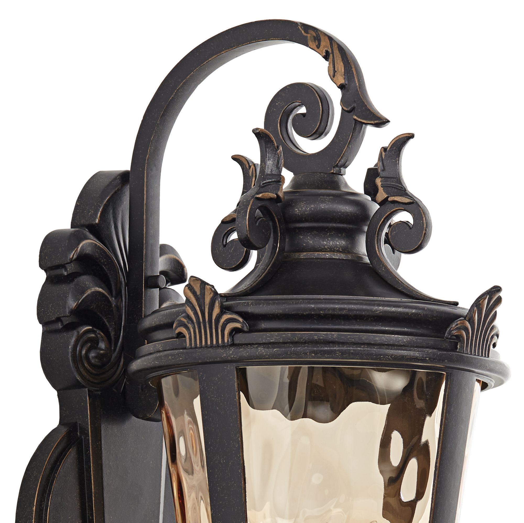Image 6 Franklin Iron Works Casa Marseille 31" Large Bronze Outdoor Wall Light more views
