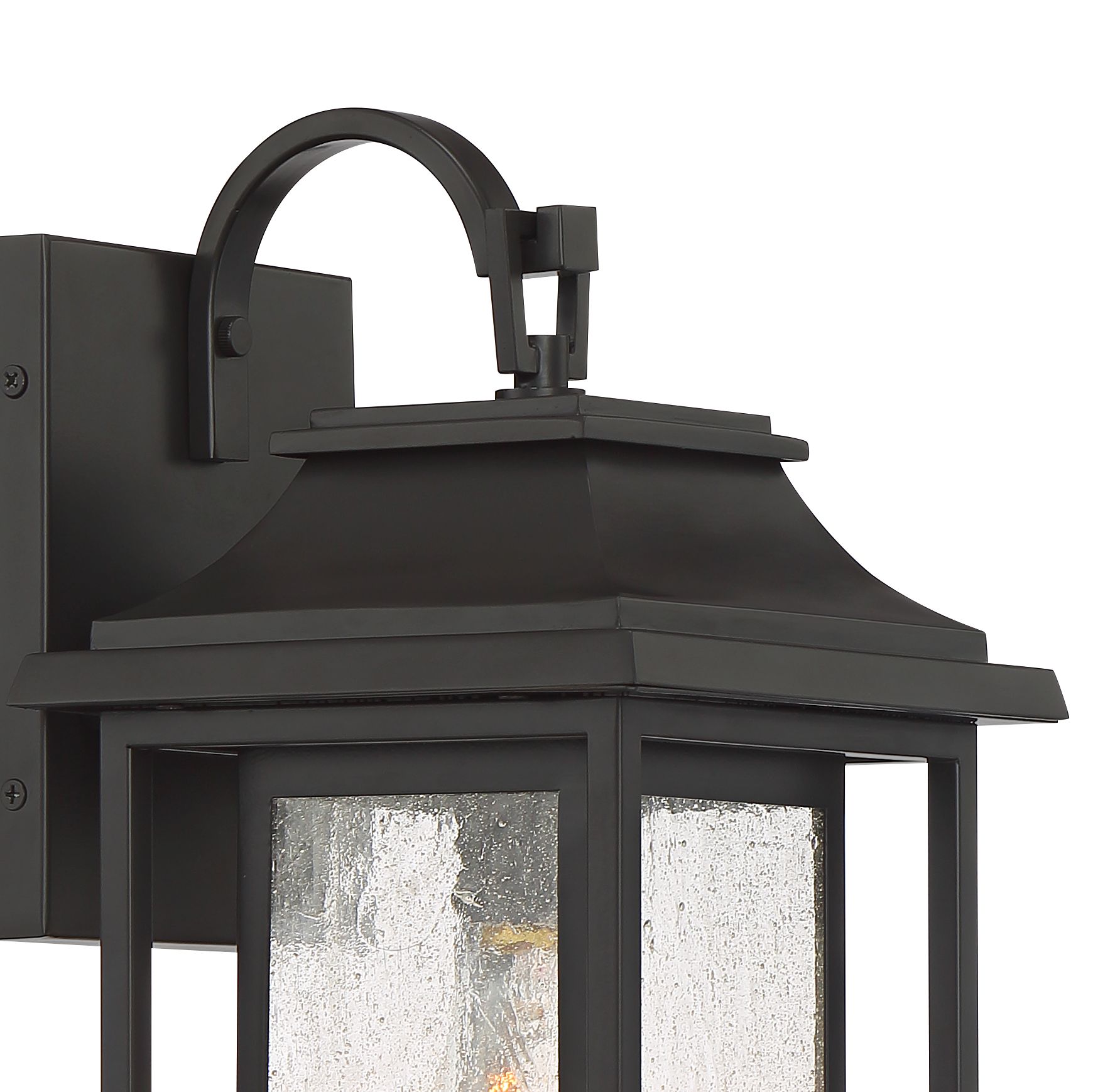 Image 3 Franklin Iron Works Cecile 15" Bronze Box Lantern Outdoor Wall Light more views