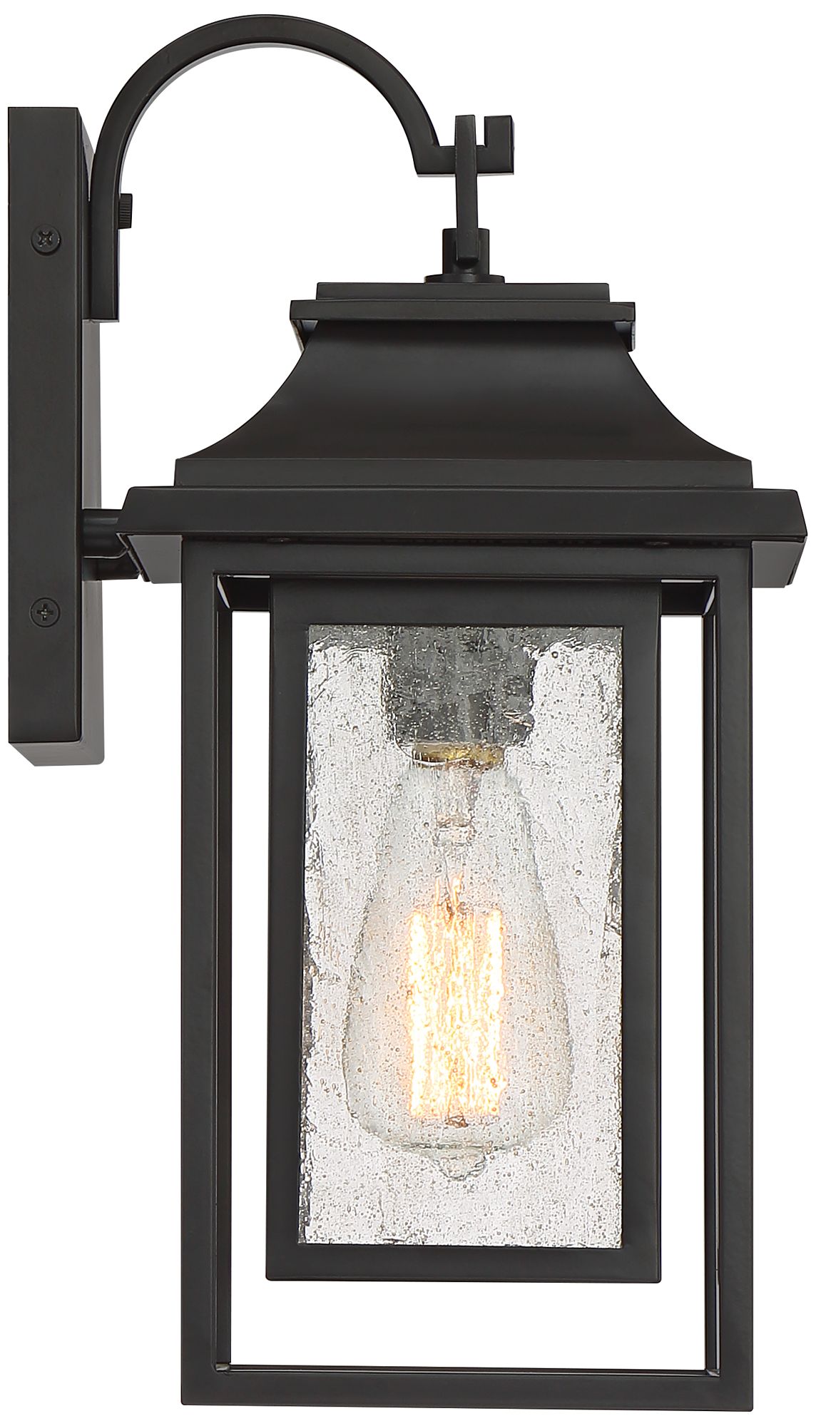 Image 6 Franklin Iron Works Cecile 15" Bronze Box Lantern Outdoor Wall Light more views