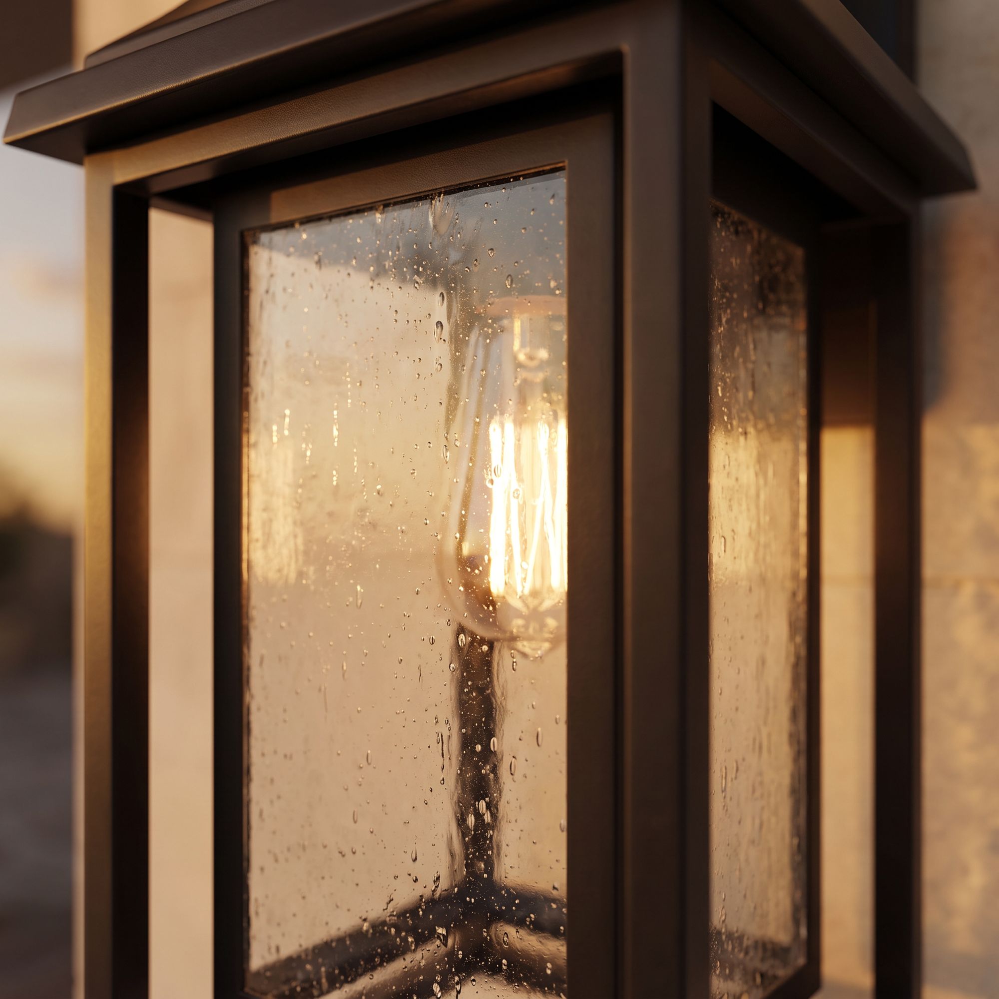 Image 5 Franklin Iron Works Cecile 21 1/4" Black Box Lantern Outdoor Wall Lt more views