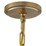 Franklin Iron Works Charleston 13 1/2" Wide Brass LED Pendant Light
