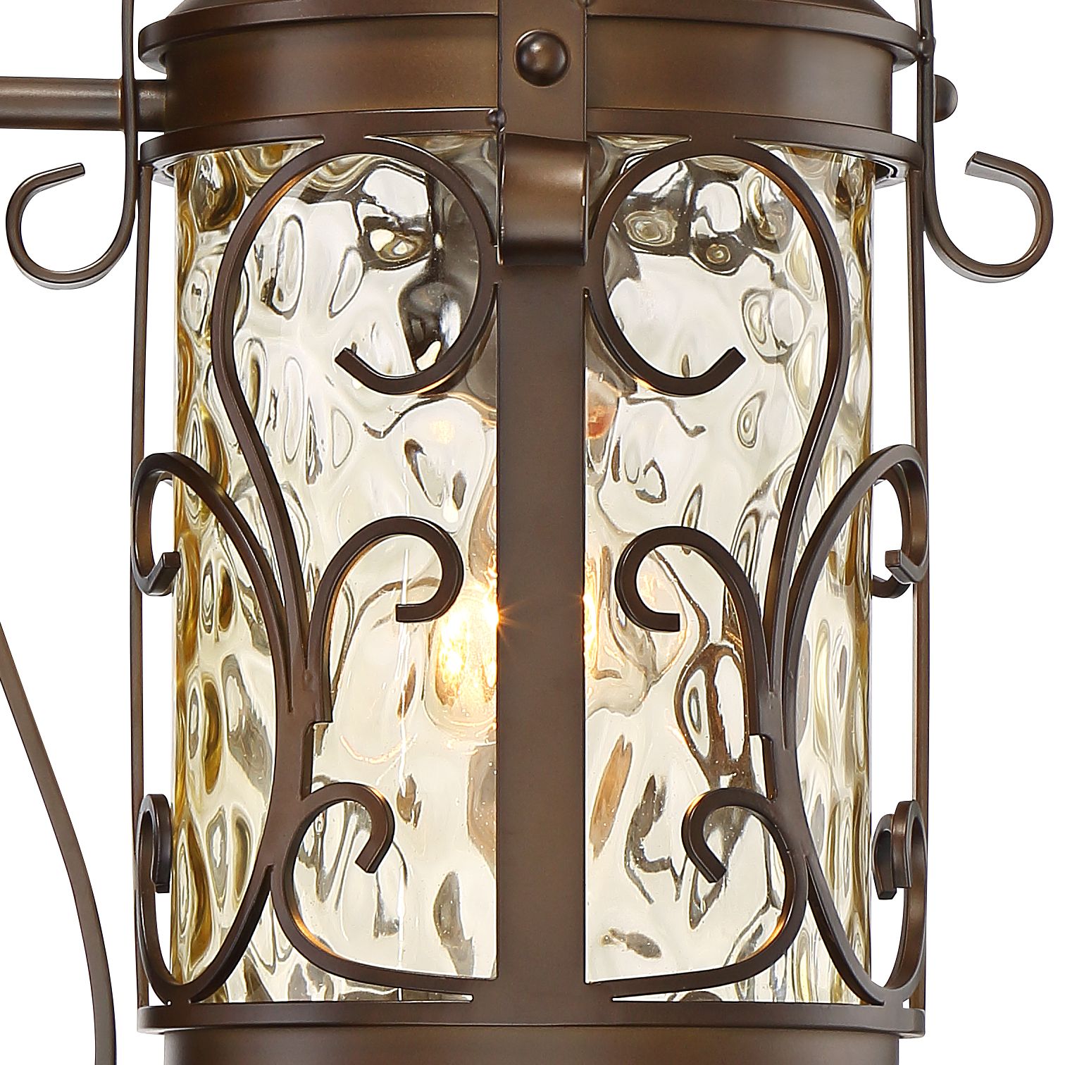 Image 4 Franklin Iron Works Conway 17 1/2" Bronze Scroll Outdoor Wall Light more views