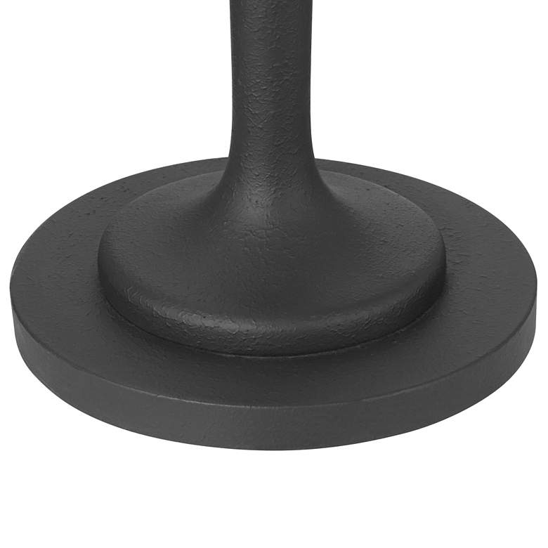 Image 6 Franklin Iron Works Diego 65" Black Turned Column Floor Lamp more views