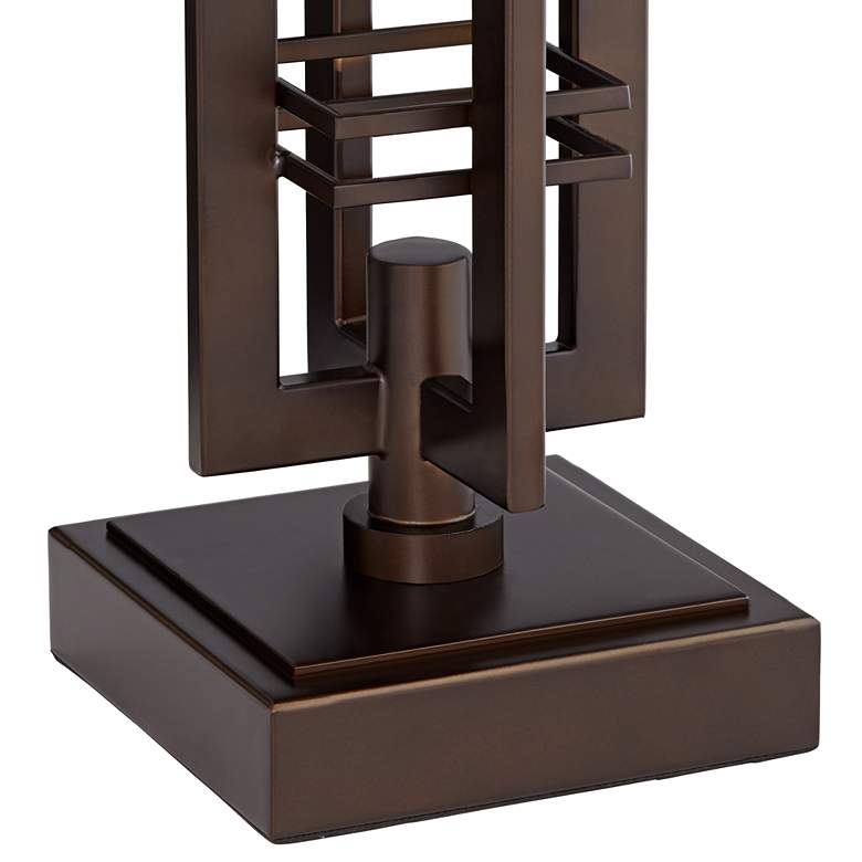 Image 6 Franklin Iron Works Elias 28" Lamp with Night Light and USB Dimmer more views