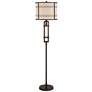 2_Franklin Iron Works Elias 65 1/2 Farmhouse Floor Lamp with Night Light