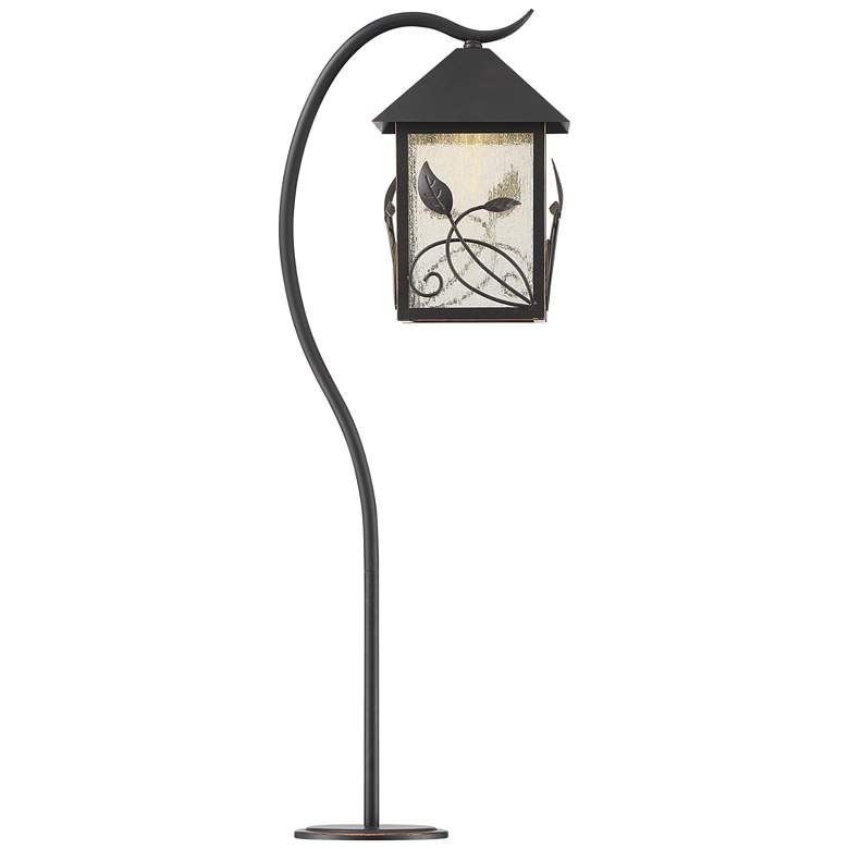 Image 7 Franklin Iron Works French Garden 27 inch Bronze LED Landscape Path Light more views