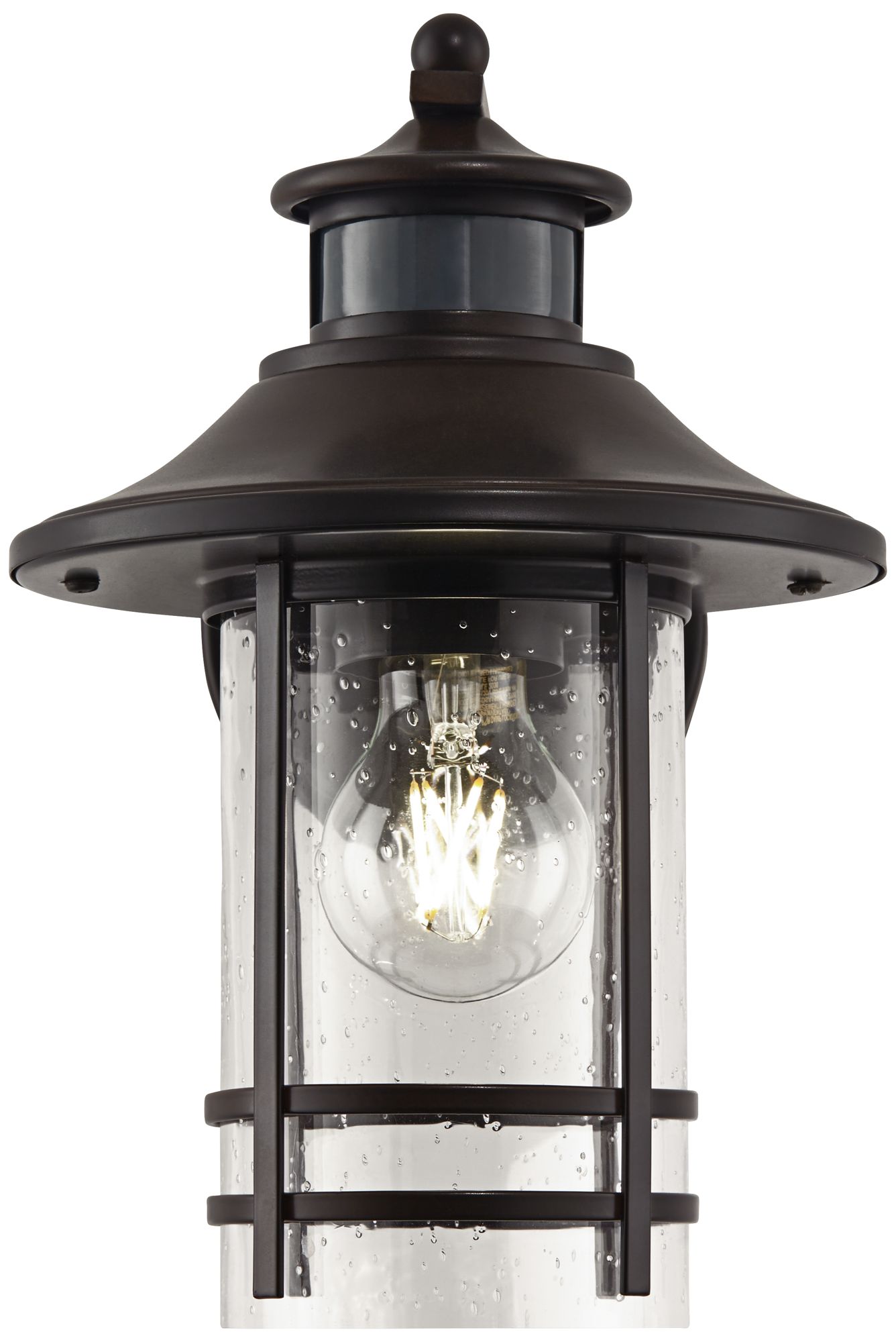 Image 5 Franklin Iron Works Galt 11 1/4" Bronze Motion Sensor Outdoor Wall Lt more views