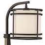 Franklin Iron Works Gentry 25" Bronze Mission Outlet and USB Desk Lamp