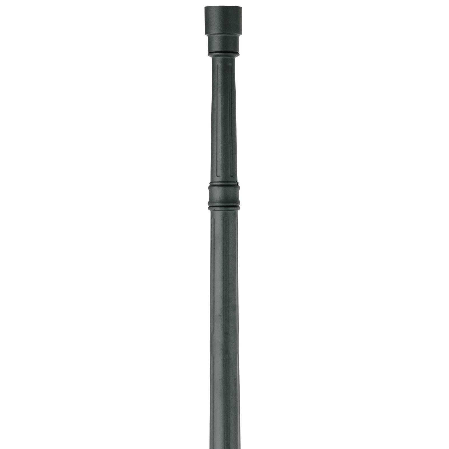Image 3 Franklin Iron Works Hepworth 76 3/4" High Black Outdoor Light Post more views