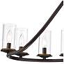 Thumbnail4 of Franklin Iron Works Heritage 44" Bronze 10-Light Island Chandelier more views