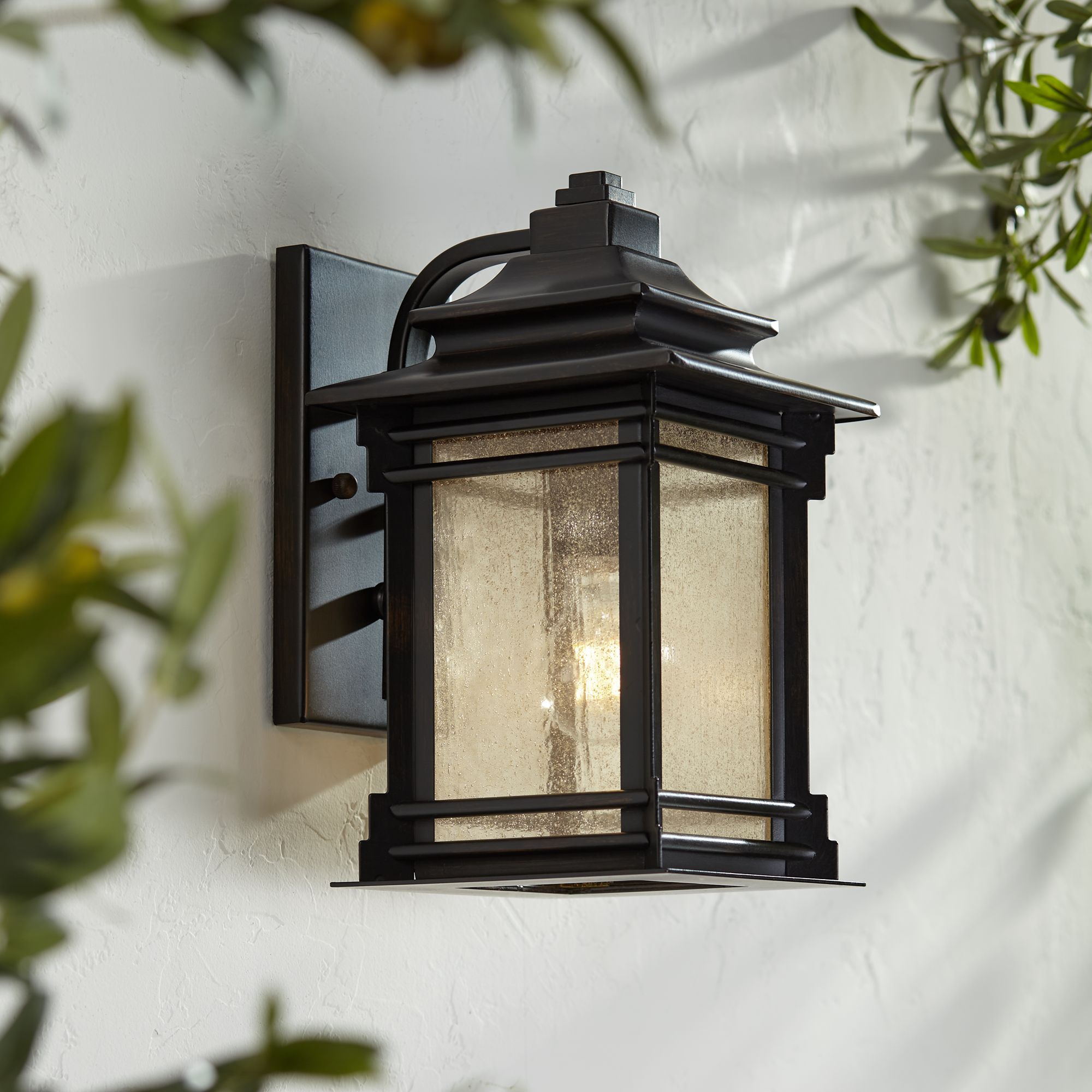 Outdoor lights deals wall