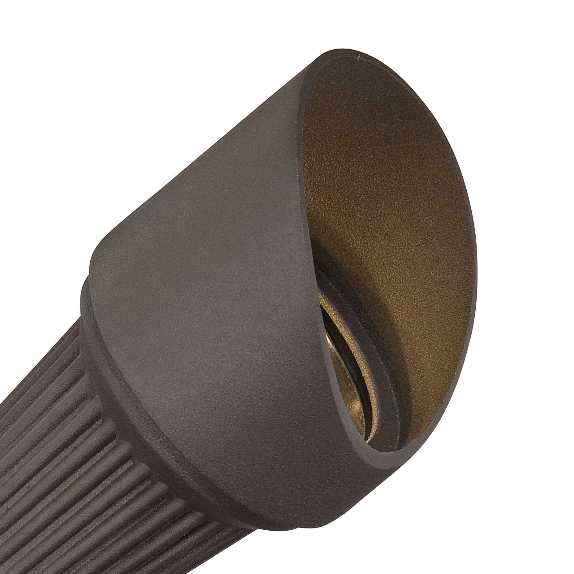 Image 4 Franklin Iron Works Hooded Bronze 7 1/2" LED Landscape Spotlight more views