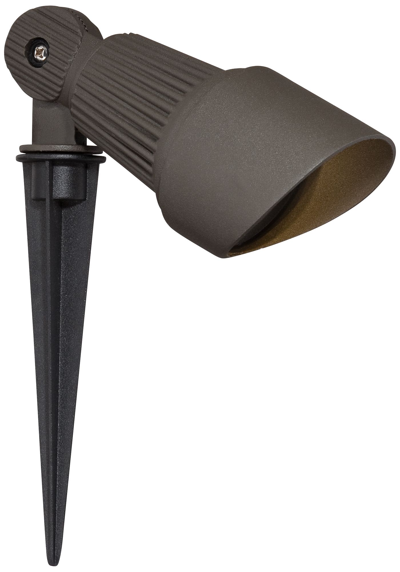 Image 7 Franklin Iron Works Hooded Bronze 7 1/2" LED Landscape Spotlight more views