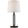 Franklin Iron Works Javier Bronze Table Lamps with USB Port Set of 2