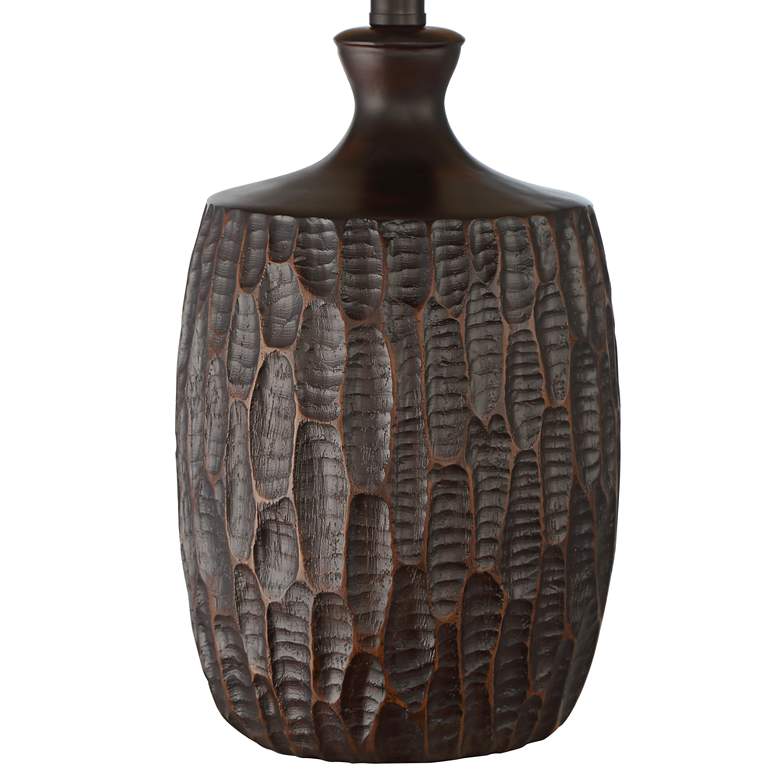 Image 3 Franklin Iron Works Kelly 25 1/2" Rustic Table Lamp with Mica Shade more views