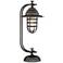 Franklin Iron Works Knox 24" Oil-Rubbed Bronze Industrial Lantern Lamp