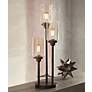 3_Franklin Iron Works Libby 30" High 3-Light Edison Bulb Industrial Lamp
