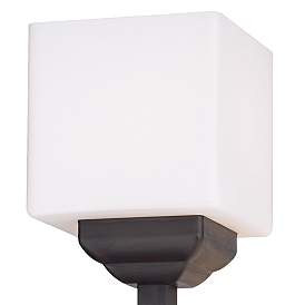 Image4 of Franklin Iron Works Light Tree 72 1/2" 4-Light Torchiere Floor Lamp more views