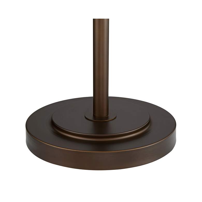 Image 5 Franklin Iron Works Luz 72 1/2" Industrial Bronze Torchiere Floor Lamp more views