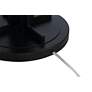 7_Franklin Iron Works Madrid 64" Matte Black Modern Floor Lamp more views