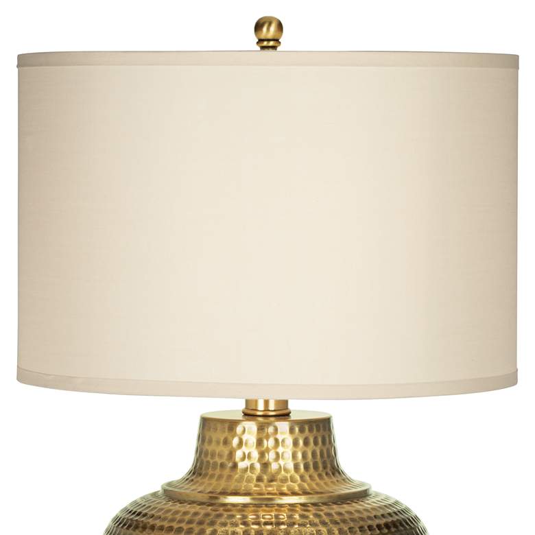Image 5 Franklin Iron Works Maison Loft 25" Hammered Metal Table Lamp more views