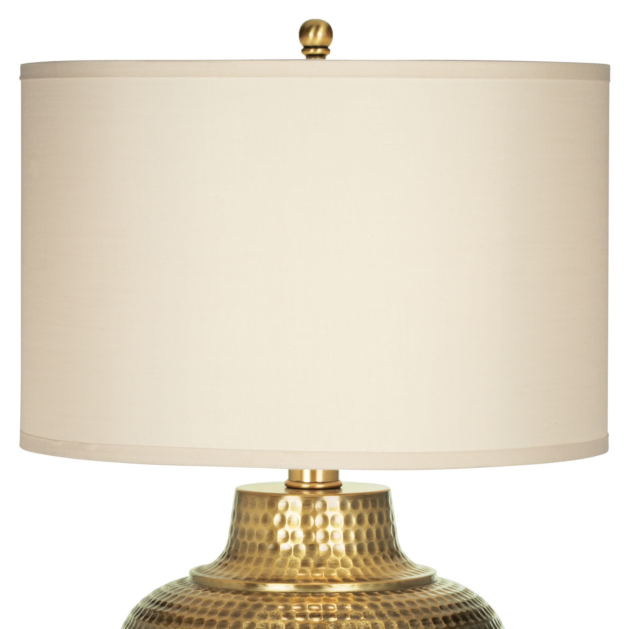 Image 5 Franklin Iron Works Maison Loft 27" Hammered Metal Table Lamp more views