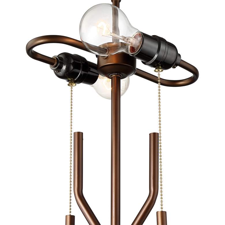 Image 5 Franklin Iron Works Marlowe 28 3/4" Rustic Modern Lamps Set of 2 more views