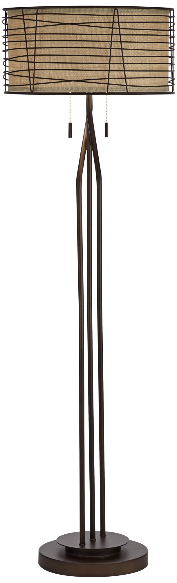 Watch a Video About the Marlowe Woven Metal Floor Lamp