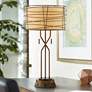 1_Franklin Iron Works Marlowe Bronze Metal Lamp with USB Workstation Base