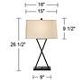 Video About the Megan Table Lamp Set of 2