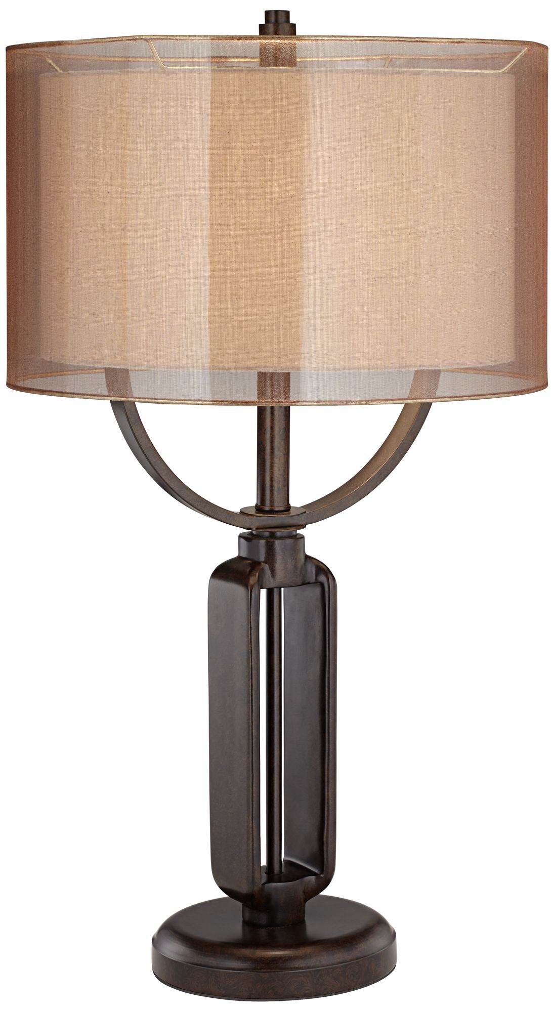 Franklin Iron Works Monroe Industrial Table Lamp 1F533 Lamps Plus