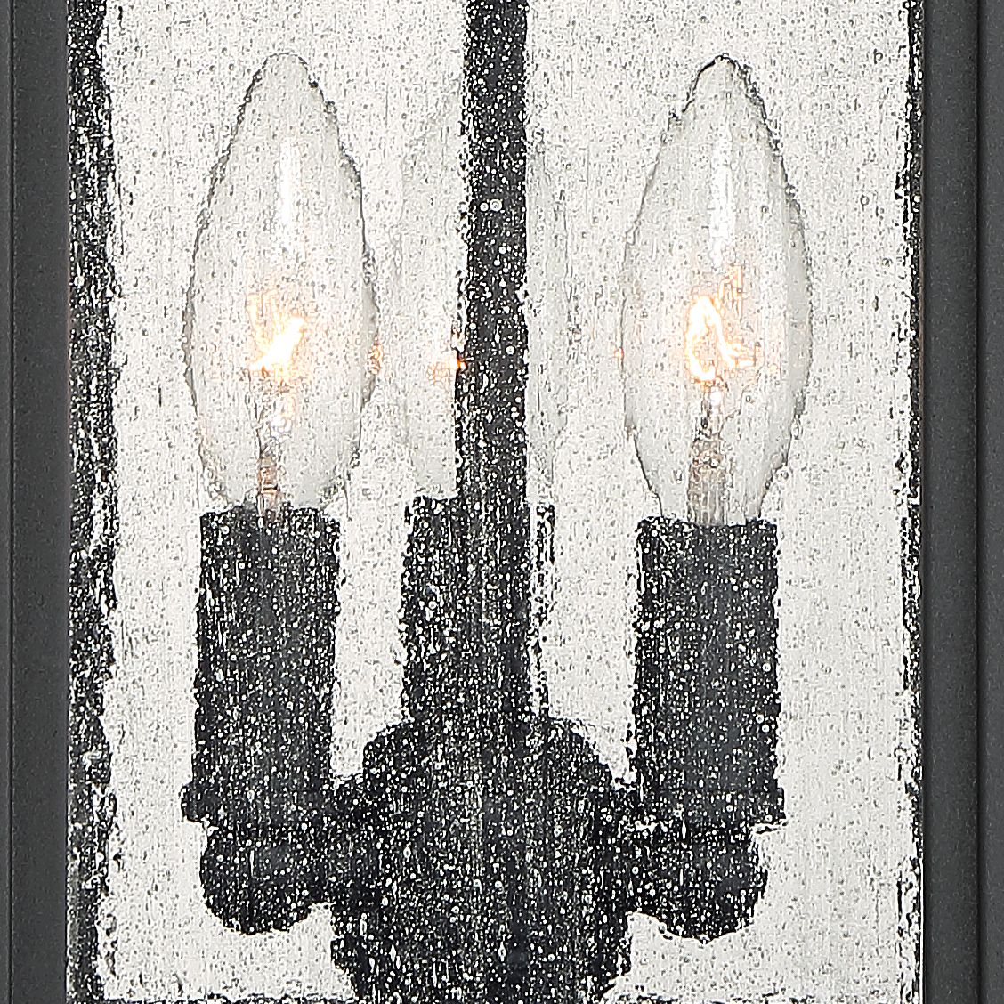 Image 3 Franklin Iron Works Moray Bay 17 3/4" Black 3-Light Outdoor Wall Light more views